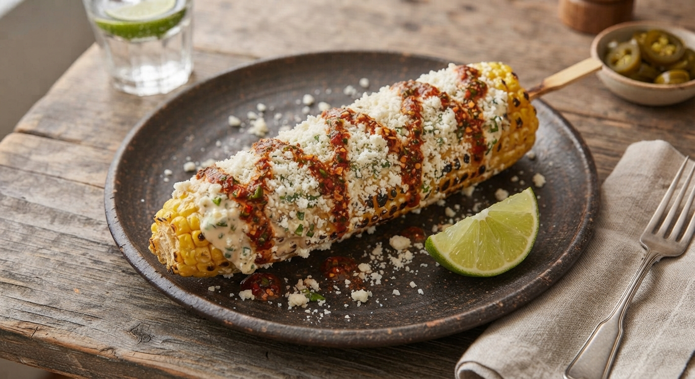Spicy Elote Callejero
